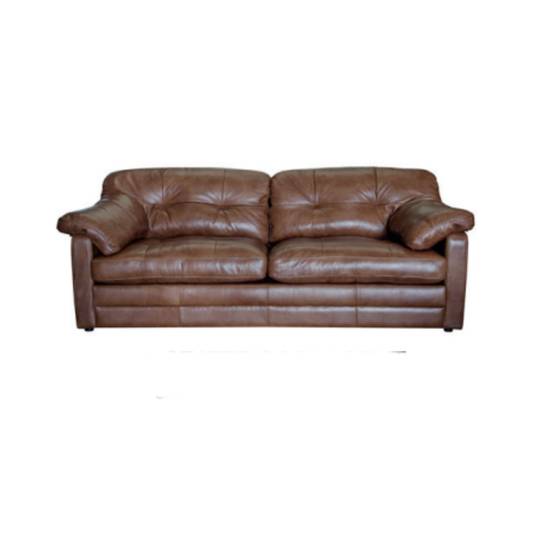 A&J Bailey 3 Seater Leather Sofa